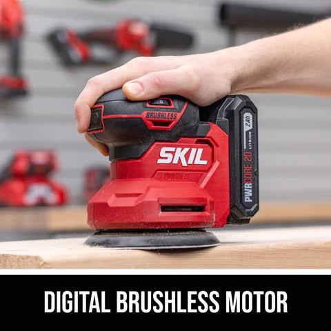 EGO 20v Rndm Orbit Sander Sk