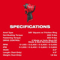 Milwaukee m12 Impact Wrench 3/8"
