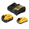 DeWalt 20v Starter Kit 2batt/1c