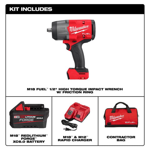 Milwaukee m18 Impact Wrench 1/2 1b