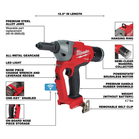 Milwaukee Rivet Tool Mtl Mw
