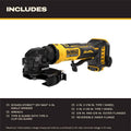 DeWalt 20v Ang Grindr 4" to Dw