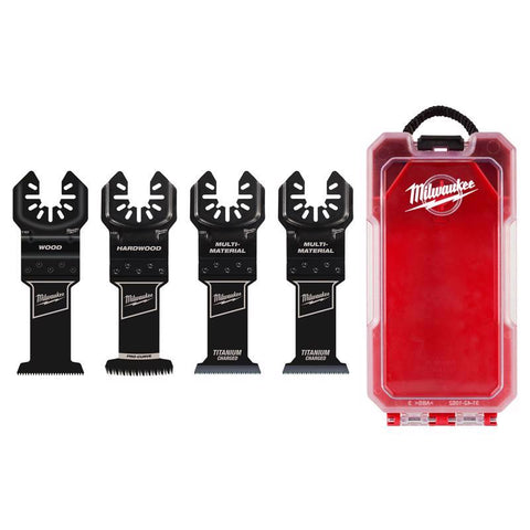 Milwaukee Osc Bld Set Stl 4p