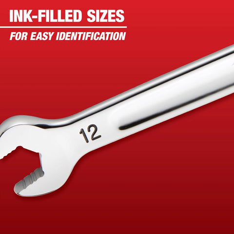 Milwaukee Wrench Set 15p Sae Mw