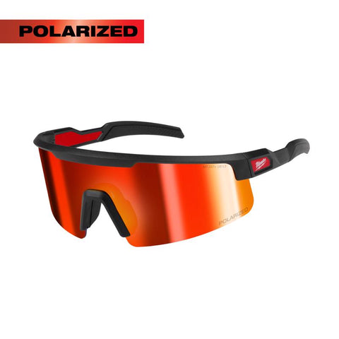 Milwaukee Sfty Glass Blk/red Mw