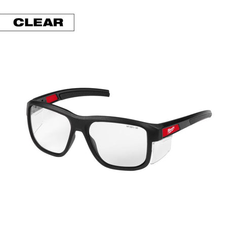 Milwaukee Sfty Glass Blk/clr Ff