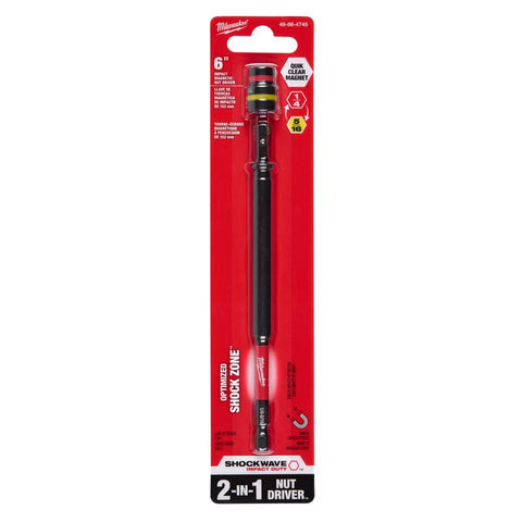 Milwaukee 2in1 Mag Nut Drivr 6"mw