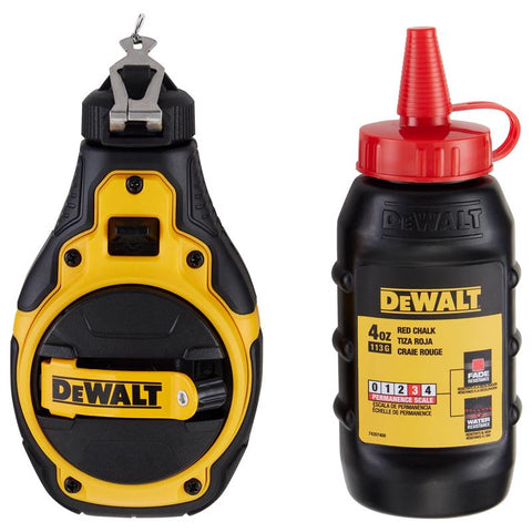 DeWalt Red Chalk Reel Kit