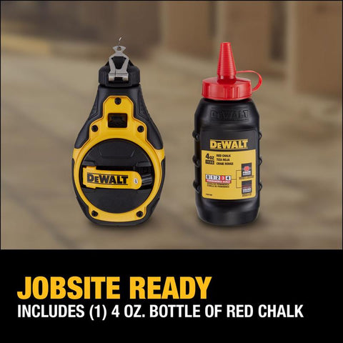 DeWalt Red Chalk Reel Kit