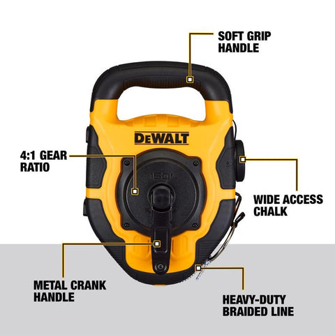 DeWalt Chalk Line Reel 150'