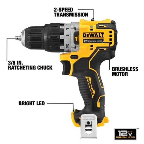 DeWalt 12V 3/8" Hammer Drill
