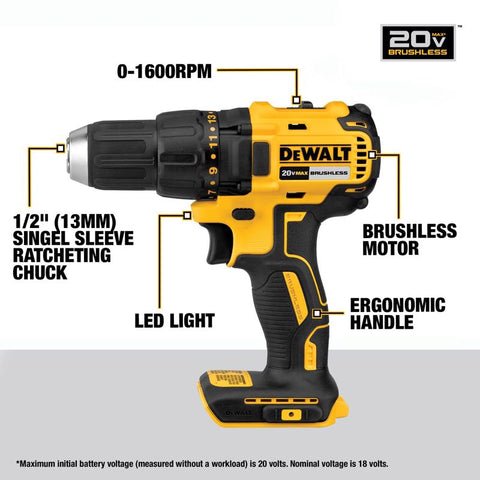 DeWalt 20v Combo Kit 7tl Br Dw
