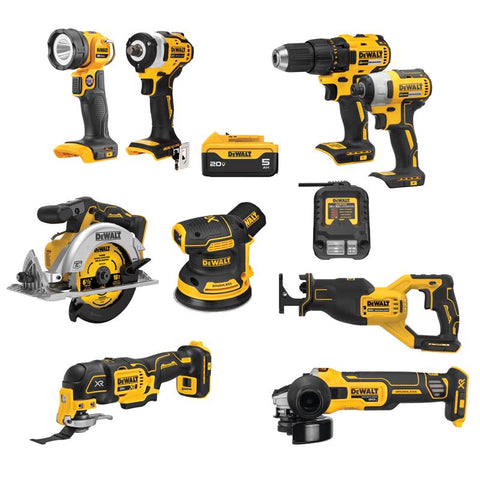 DeWalt 20v Combo Kit 9tl Br Dw