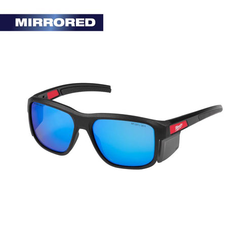 Milwaukee Sfty Glass Blk/blu Mw