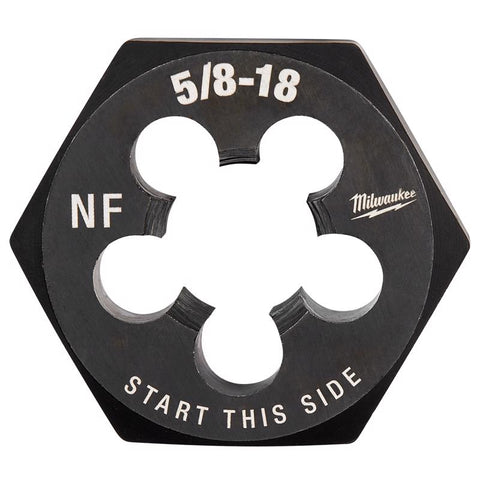 Milwaukee Hexagon Die 5/8-18 Nf