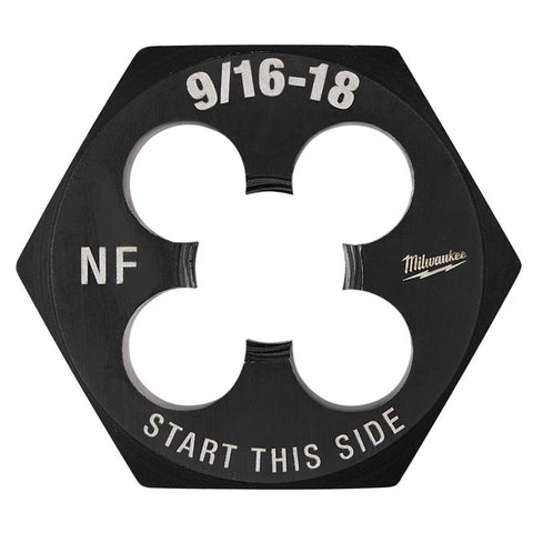 Milwaukee Hexagon Die 9/16-18 Nf