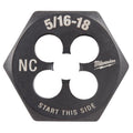Milwaukee Hexagon Die 5/16-18 Nc