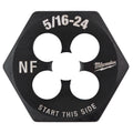 Milwaukee Hexagon Die 5/16-24 Nf