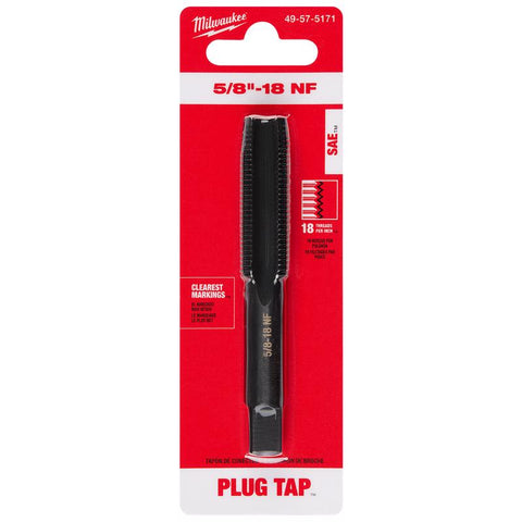 Milwaukee Plug Tap 5/8-18 Nf" Sae