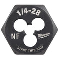 Milwaukee Hexagon Die 1/4-28 Nf