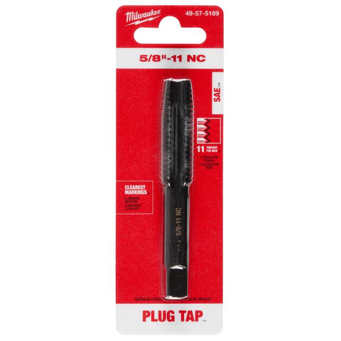 Milwaukee Plug Tap 5/8-11 Nc" Sae