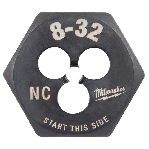 Milwaukee Hexagon Die 8-32 Nc