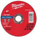 Milwaukee 4" MTL CutOff Wheel