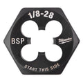 Milwaukee Hexagon Die 1/8-28 Bsp