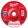 Milwaukee 6" Metal Combo Wheel