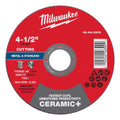 Milwaukee 4-1/2" MTL CutOff Wheel