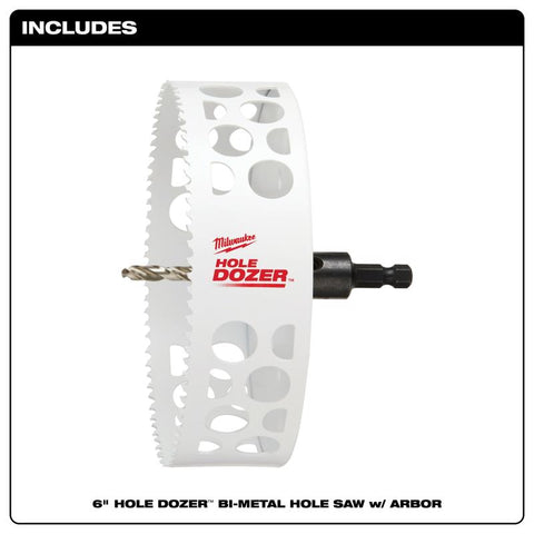 Milwaukee Mw Hole Saw Arbor 2.3x6"