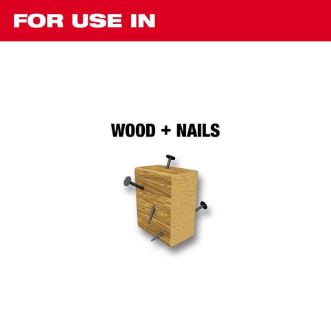Milwaukee 5-TPI Wood Cutting Sawzall Blade, 12", Bi-Metal
