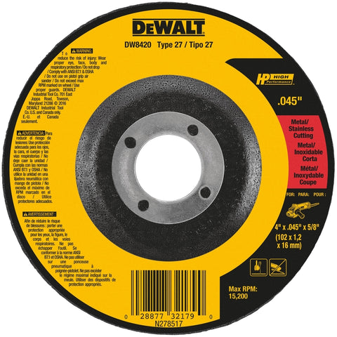 DeWalt 4x.045x5/8 Cutt Wheel