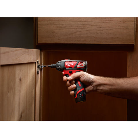 Milwaukee 12V 1/4Hex Screwdri Kit