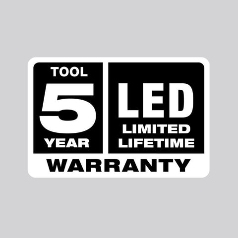 Milwaukee M12 Cordless LED Work Light, 160 Lumens, Black & Red
