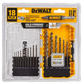 DeWalt Gold Ferrous Pilot Point Drill Bit Set, 16 Piece