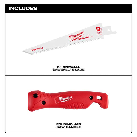 Milwaukee Folding Jab Saw, 6"