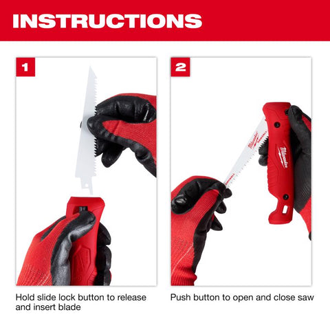 Milwaukee Folding Jab Saw, 6"