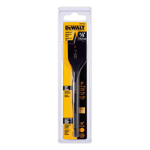 DeWalt 7/8"x6" Spade Bit