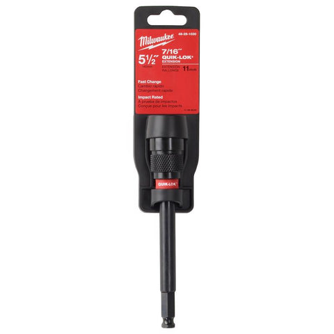 Milwaukee Quick Change Hex Extension, 7/16"