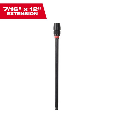 Milwaukee Universal Quik-Lok Extension, 12" x 7/16"