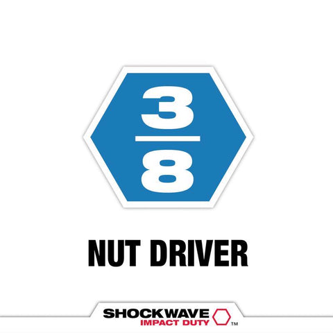 Milwaukee 3/8x1-7/8 Nut Driver