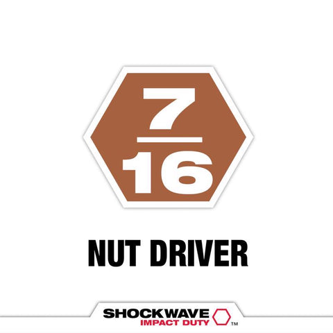 Milwaukee 7/16x1-7/8 Nut Driver