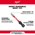 Milwaukee #2 Square Recess Shockwave Power Bit, 2"