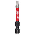 Milwaukee Shockwave Impact Duty Square Recess Power Bit, #3 x 2"
