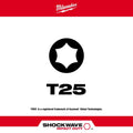 Milwaukee Shockwave Insert Power Bit, 2"