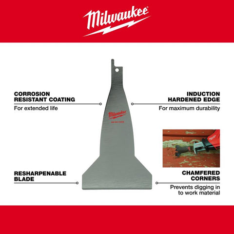 Milwaukee Scraper Blade, 3"