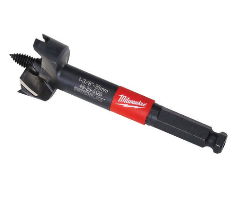 Milwaukee Switchblade Self Feed Bit, 1-3/8 "