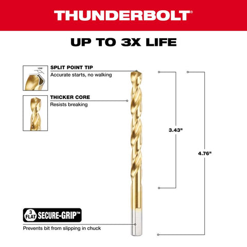 Milwaukee 11/32" Titan Drill Bit