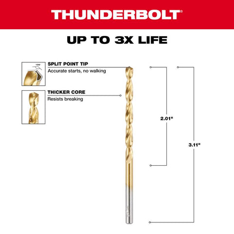 Milwaukee 5/32" Titan Drill Bit